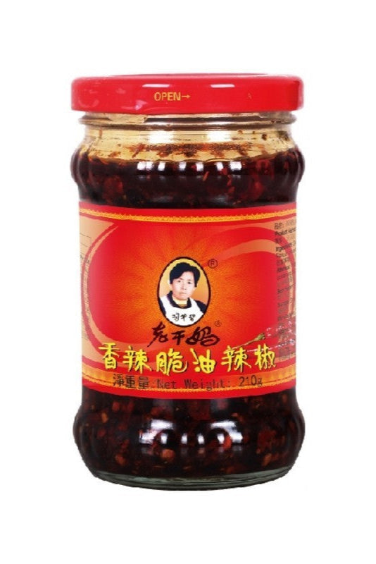 Lao Gan Ma Crispy Chilli in Oil 210g/老乾媽 香辣脆油辣椒 210g