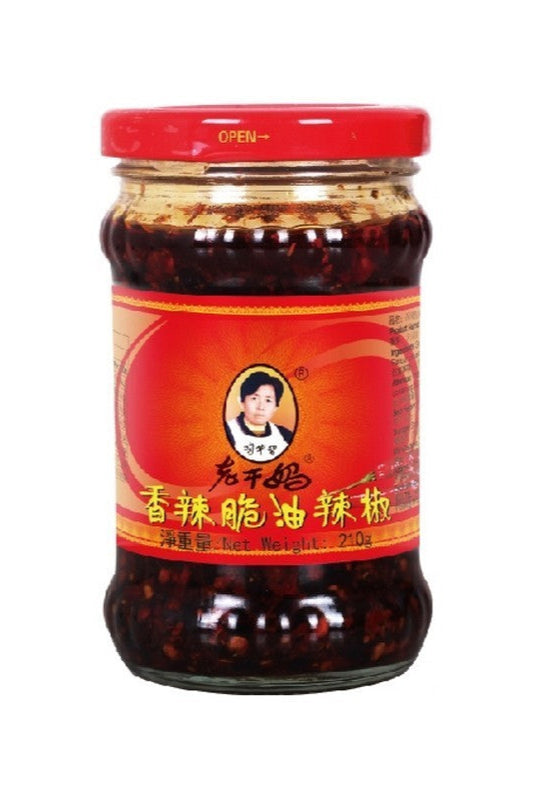 Lao Gan Ma Crispy Chilli in Oil 210g/老乾媽 香辣脆油辣椒 210g