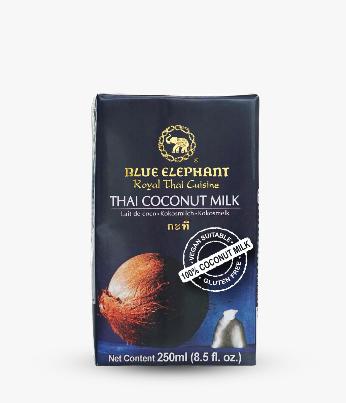 Blue Elephant Coconut Milk in Tetra Pax 250ml/藍大象椰奶 250ml