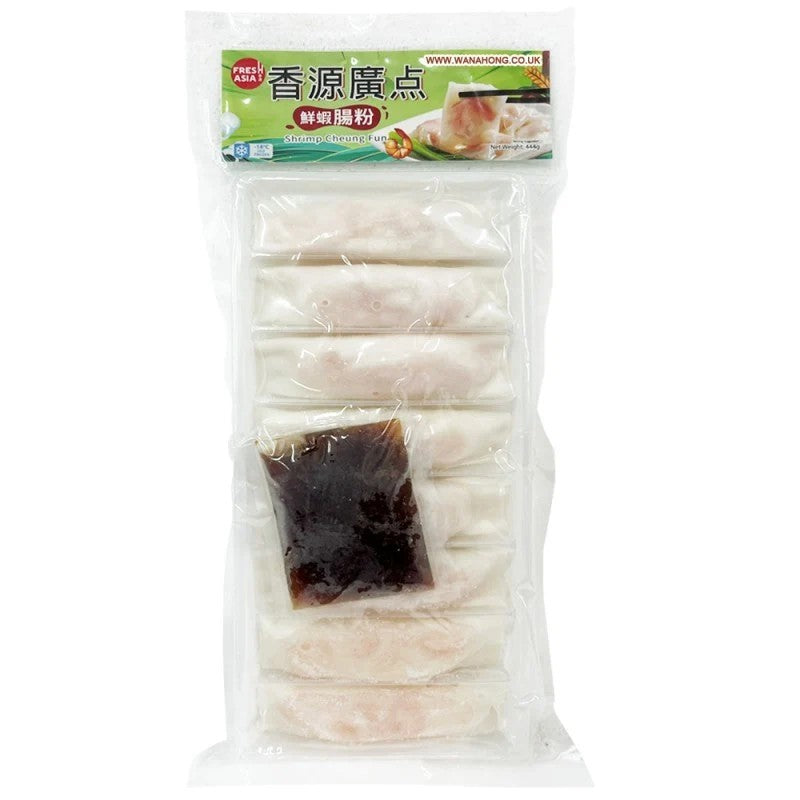 Fresh Asia Shrimp Cheung Fun 444g/香源 鮮蝦腸粉(附料包)444g