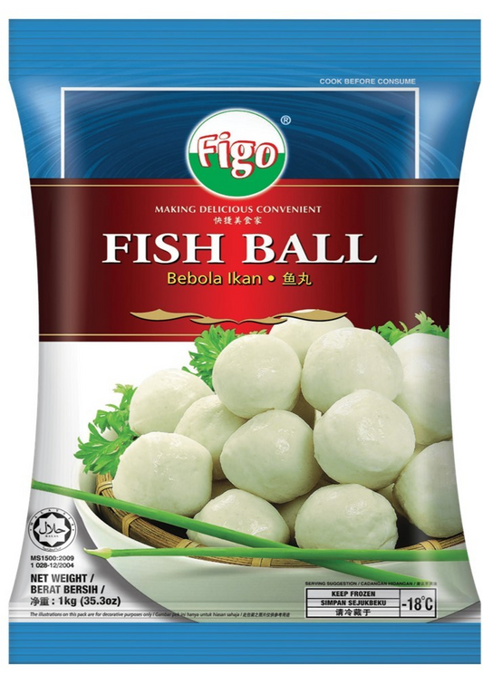 Figo white fish ball 1 kg/飛哥大白魚蛋1kg
