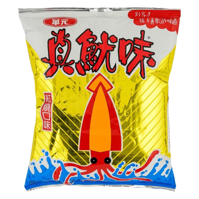 Hwa Yuan Jenyowe Snack (Original Flavour)/ 華元 真魷味 (紅燒)