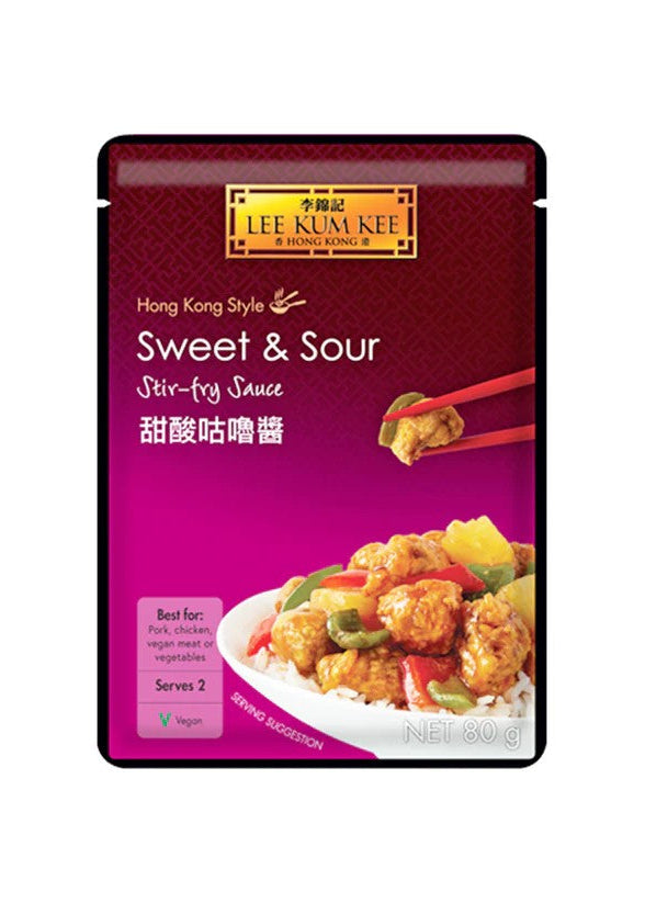 Sweet & Sour Stir-Fry Sauce 80g/李錦記甜酸咕嚕醬 80g