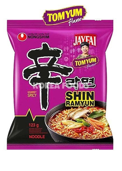 Nongshim Shin Ramyun Tomyum 123g/辛拉麵 Tomyum 123g