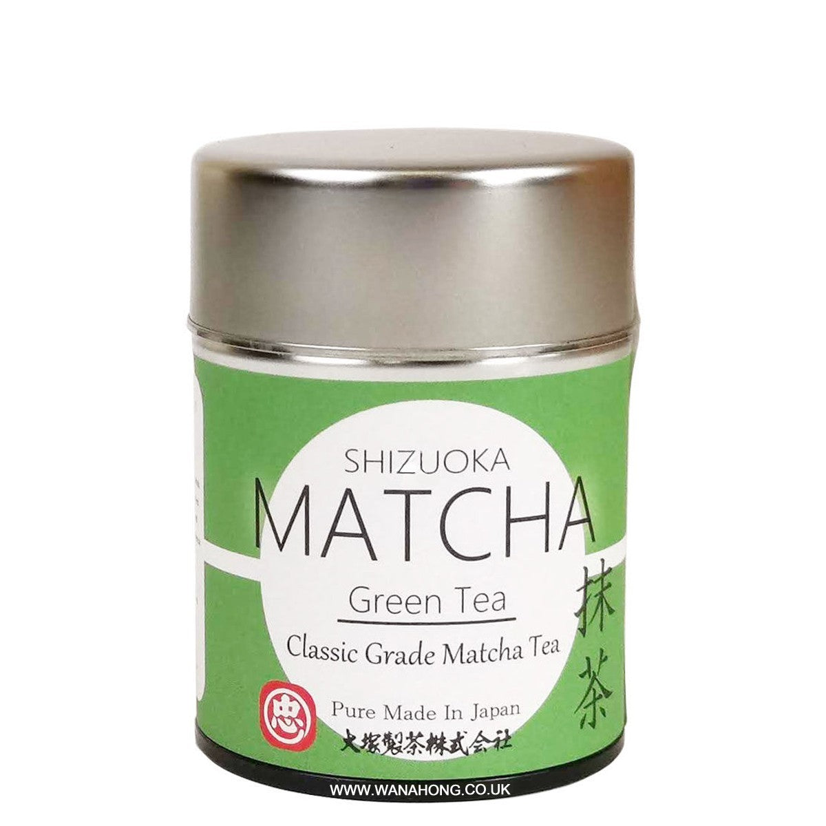Shizuoka Matcha Powder 30g (鐵罐)/大塚 日本靜岡 抹茶粉 30g (Can)