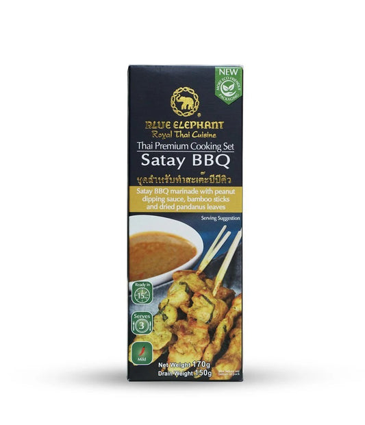 Satay BBQ Cooking set 170g/藍大象牌沙嗲BBQ 170g