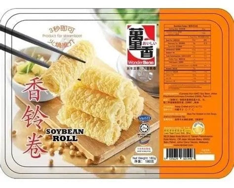 Wonder Bean Soybean Roll 180g/萬里香香铃卷180g