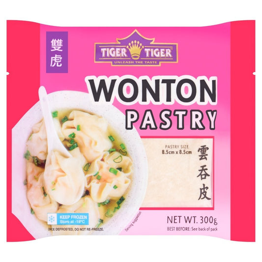 Tiger Tiger Wonton Pastry 300g/雙虎雲吞皮 300g
