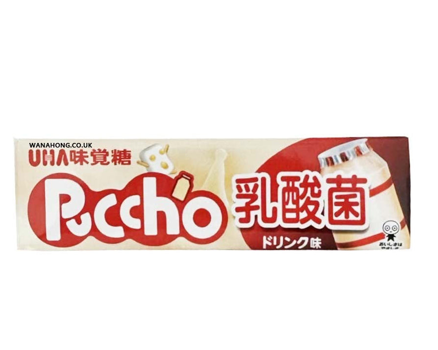 UHA Puccho Stick Candy (Yogurt Flavour) 50g/UHA 味覺果肉軟糖 (乳酪味) 50g