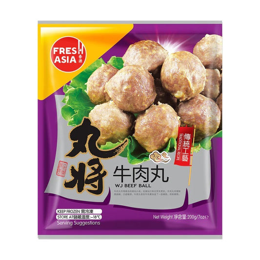 Fresh Asia WJ Beef Ball 200g/香源丸將 牛肉丸 200g
