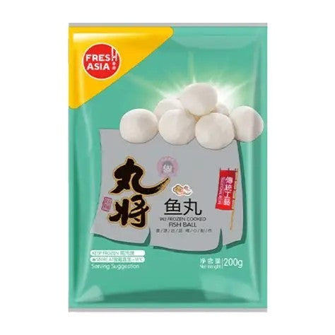 WJ Fish Ball 200g/ 丸將魚丸 200g