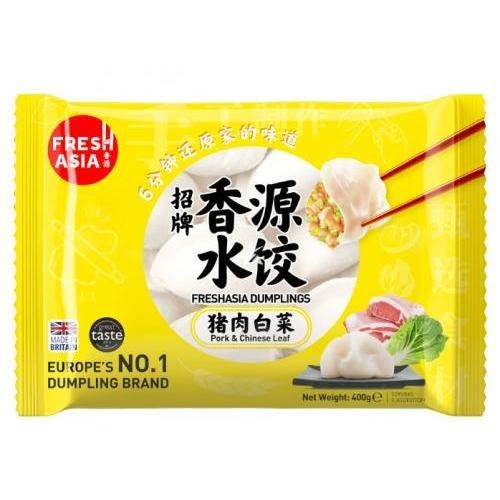Fresh Asia Pork & Chinese Leaf 400g/香源猪肉白菜餃400g