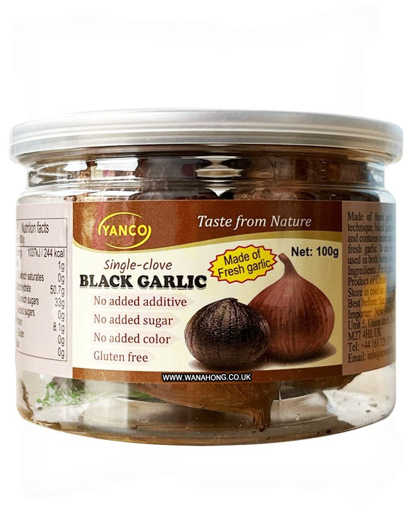 Yanco Black Garlic (Single-Clove) 100g /黑蒜頭 100g