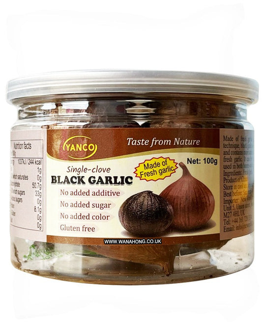 Yanco Black Garlic (Single-Clove) 100g /黑蒜頭 100g