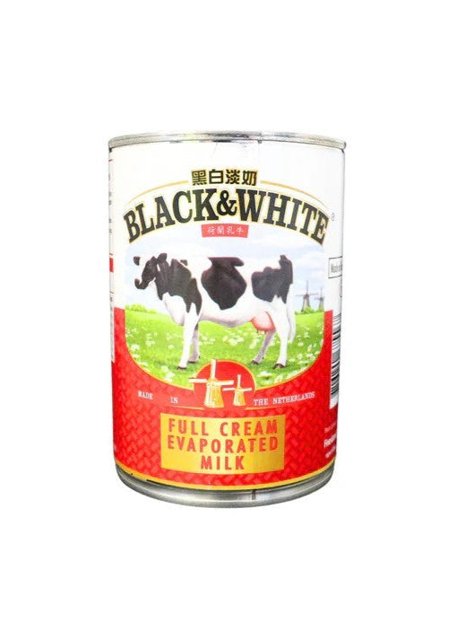 Black & White Full Cream Evaporated Milk 410g/黑白淡奶 410g