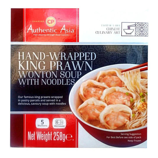 CP Prawn Wonton Soup with Noodles 258g/CP 微波爐即食雲吞麵 258g