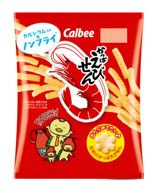 Calbee Prawn Crackers Original 77g