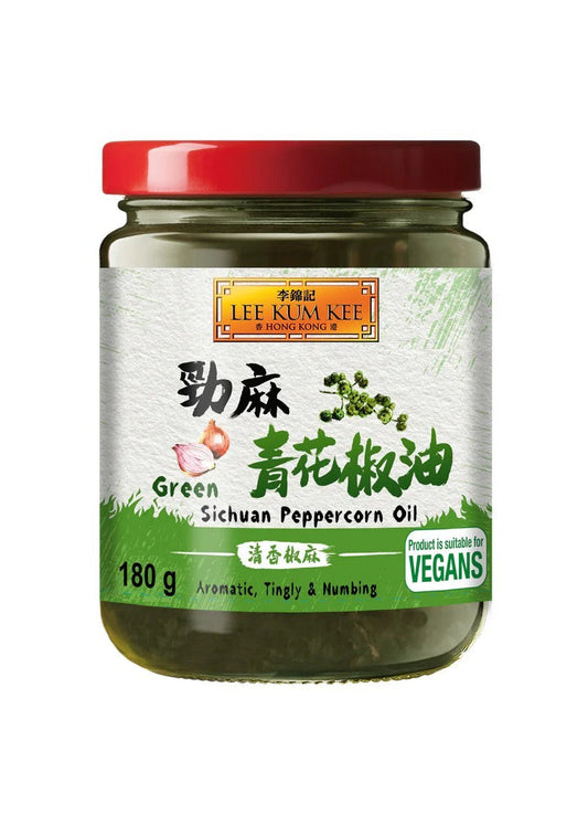 Green Sichuan Peppercorn Oil 180g/李錦記勁麻青花椒油180g