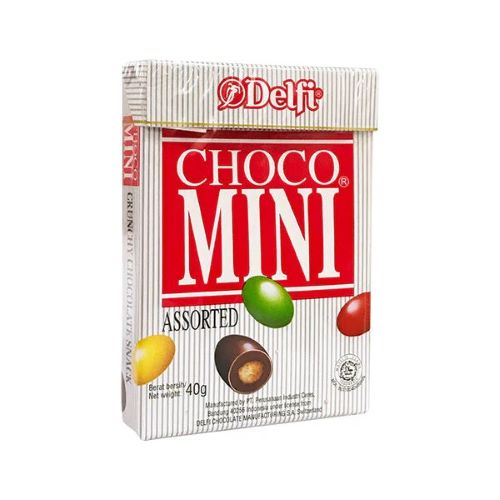 DELFI- Choco Mini [Assorted] 40g /達輝 什錦朱古力豆 40g