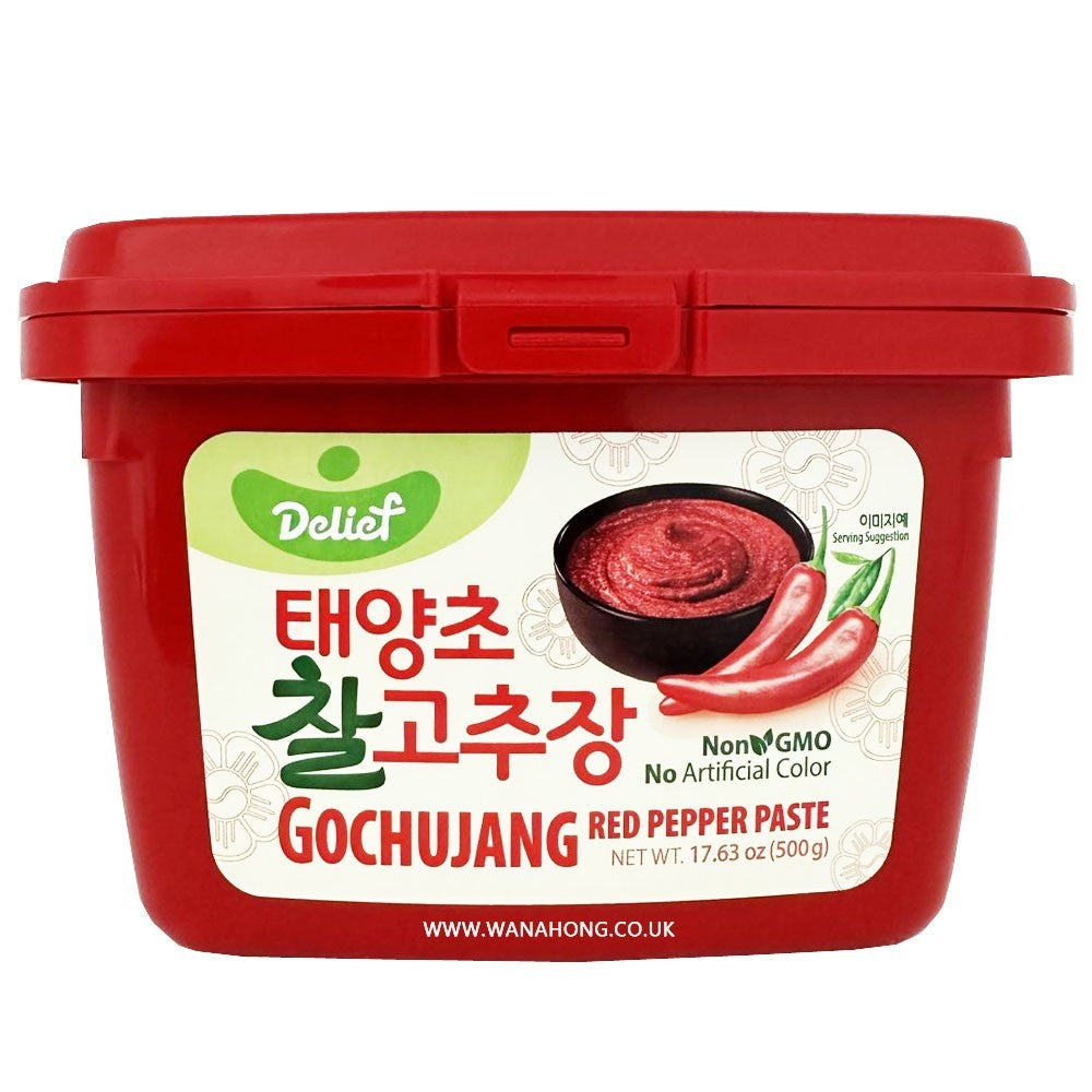 DELIEF SAJO Gochujang (Korean Red Pepper Paste) [HALAL] 500g 慶南堂 SAJO 韓國辣椒醬 500g