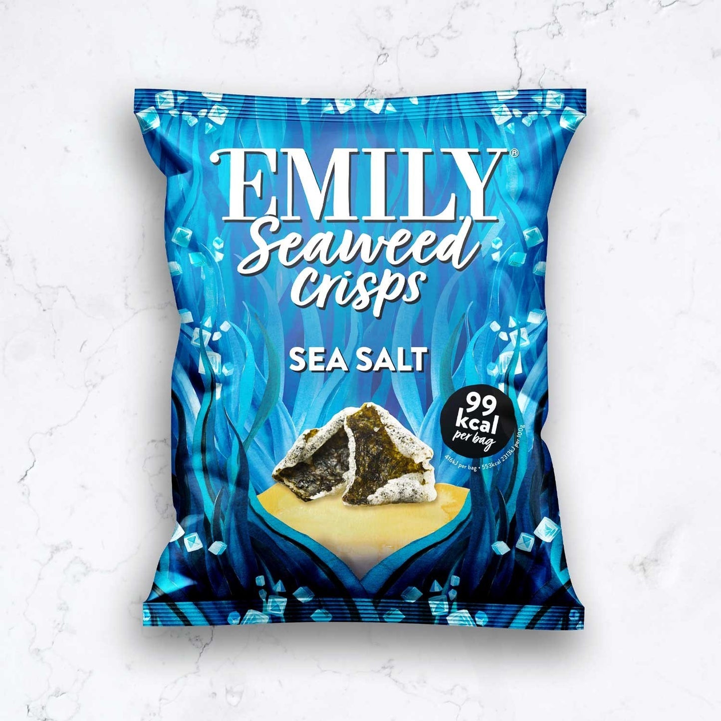 EMILY Seaweed Crisps Sea Salt Flavour 18g/海苔脆片  海鹽口味 18g