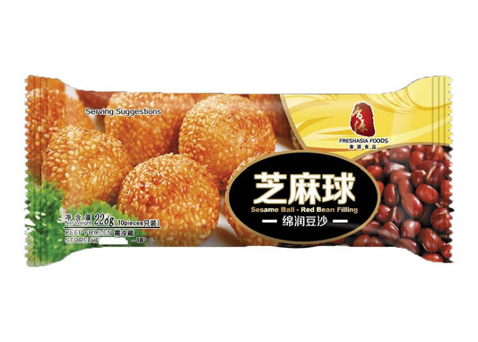 Freshasia Sesame Ball - Red Bean Filling 228g /香源芝麻球 228g