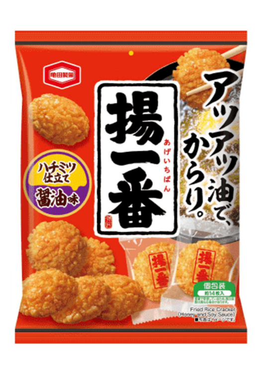 Fried Rice Cracker (Honey and Soy Sauce) 100 g