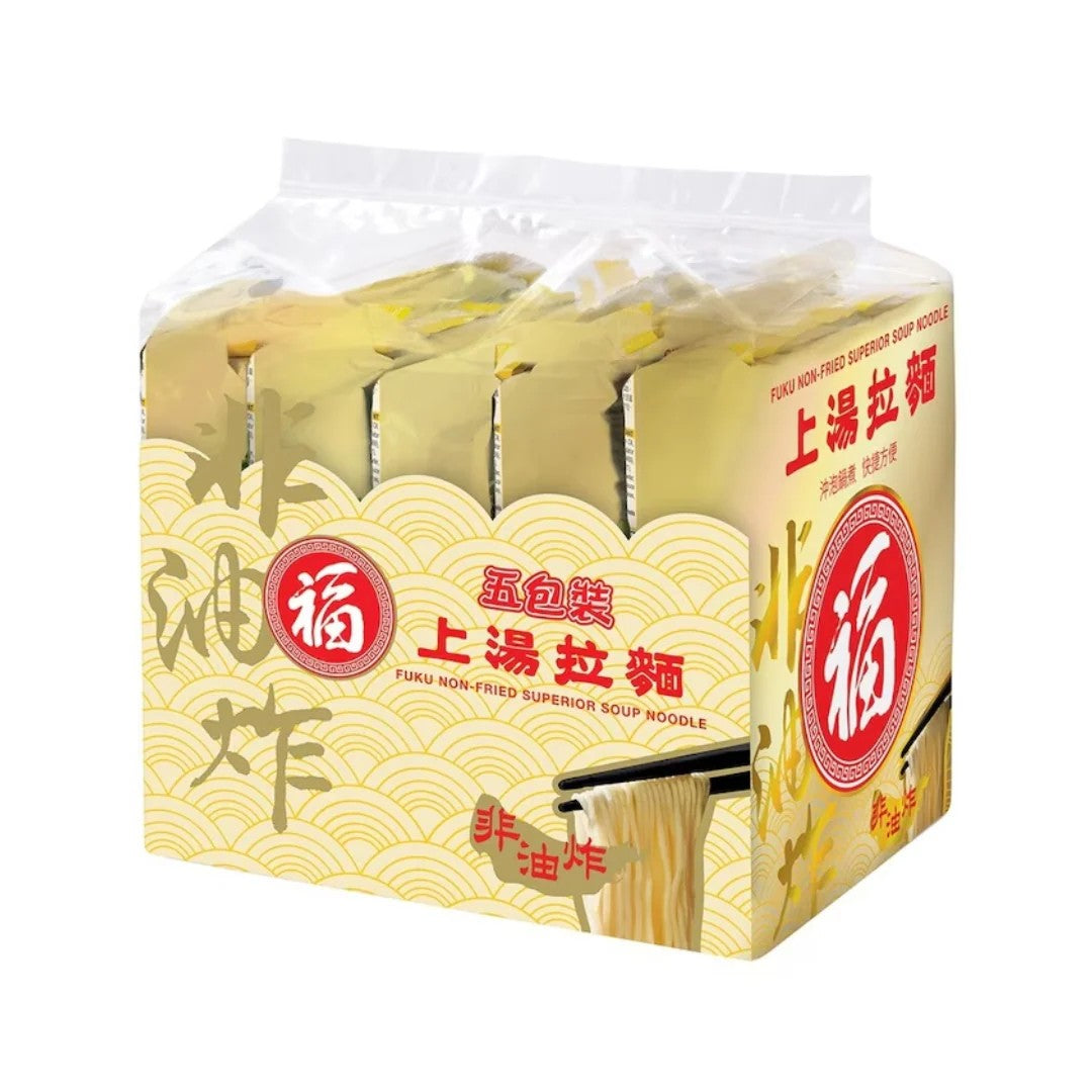Fuku Non-fried Noodle Superior Soup Flavour (5-Pack) 福字非油炸上湯拉麵(五包裝)