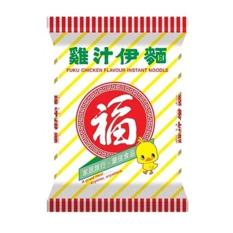 Fuku Noodle Chicken Flavour 65g/福字雞汁伊麵 65g