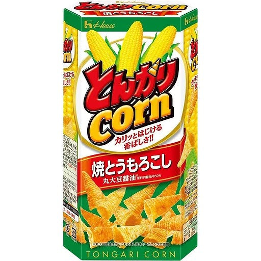 HOUSE - Tongari Corn Grilled Corn Flavour 68g/好待- 通加利粟米筒[燒粟米味]68g