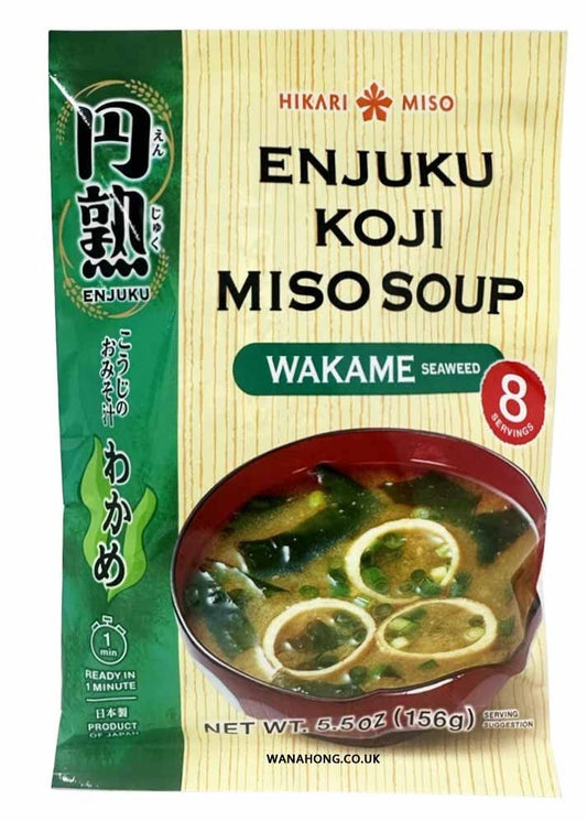 Hikari Enjuku Instant Miso Soup (Wakame) 8 servings/Hikari成熟味噌湯包 (海帶口味) 8入