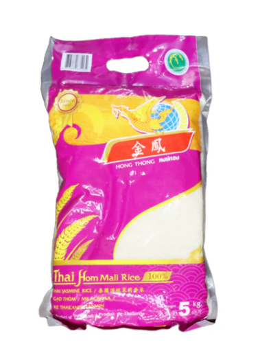 Hong Thong Thai Jasmine Rice 5kg / 金鳳米5kg