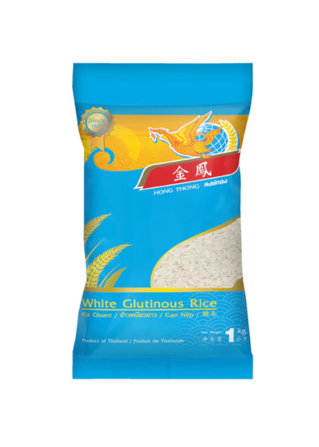 Hong Thong Thai Glutinous Rice 1 kg / 金鳳泰國香糯米 1kg