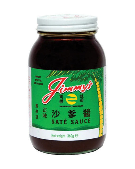JIMMYS SATAY SAUCE 360g/正味沙爹醬360g
