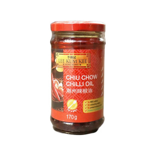 LKK Chiu Chow Chilli Oil 170g /李錦記潮州辣椒油 170g