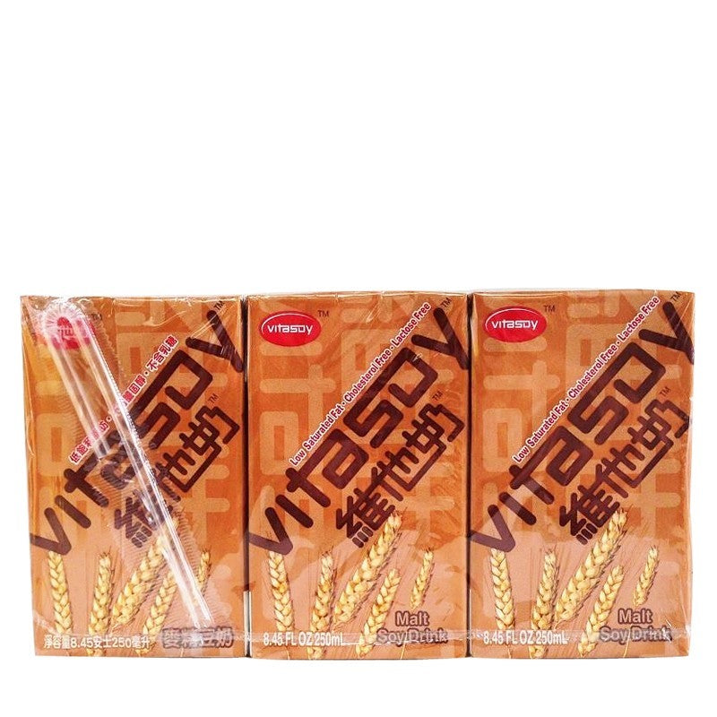 Malt Soya Milk 250ml (6 pack)/維他 麥精豆奶 (6 包)