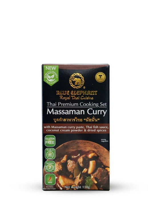 Massaman Curry Cooking Set 95g/藍大象牌馬文咖哩套裝 95g