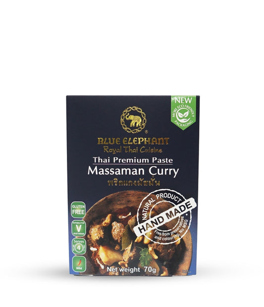 Blue Elephant Massaman Curry Paste Handmade 70g/藍大象牌馬文咖哩醬70g