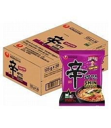 Nongshim Shin Ramyun Tomyum (1 box of 20)/辛拉麵 Tomyum 123g (1 箱 20 包)