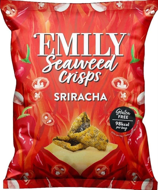 EMILY Seaweed Crisps Vegan Cheese Flavour 18g/海苔脆片  素起司口味 18g