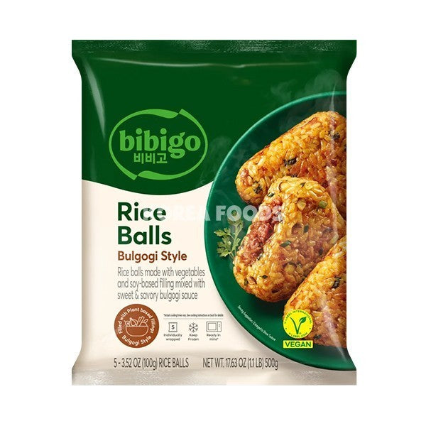 Plantable bibigo Rice Ball Bulgogi 500g