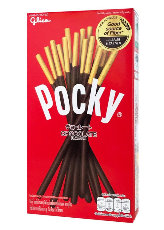 Glico Pocky Stick - Chocolate 47g/固力果 Pocky 百奇 百力滋 (巧克力) 47g