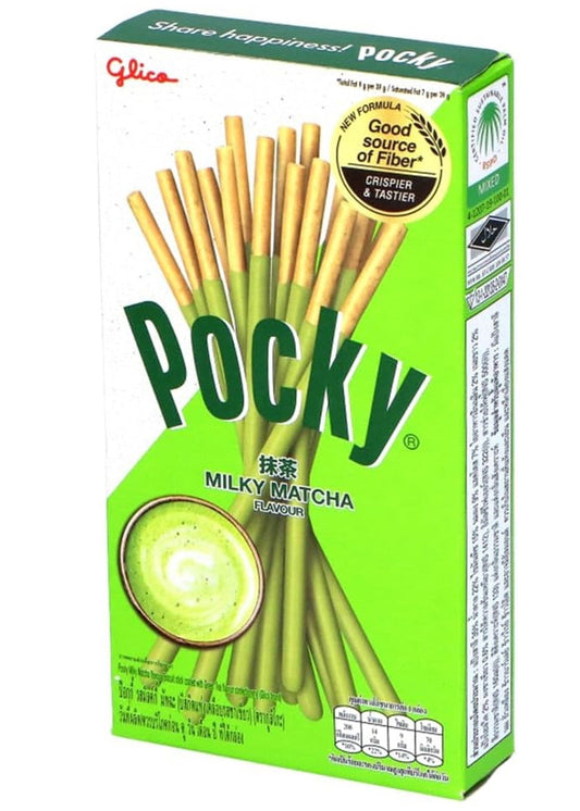 Glico Pocky Stick - Matcha Green Tea 39g/固力果 Pocky 百奇 百力滋 (抹茶) 39g
