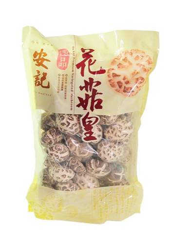 Premium Variegated Mushroom 300g / 極品花菇皇 300g