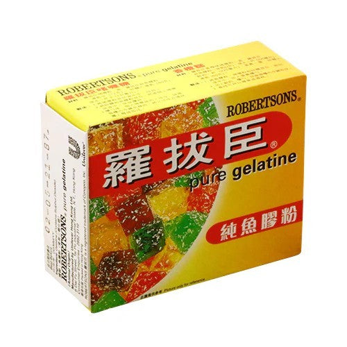 Robertson Pure Gelatine 50g/羅拔臣 啫喱純魚膠粉 50g