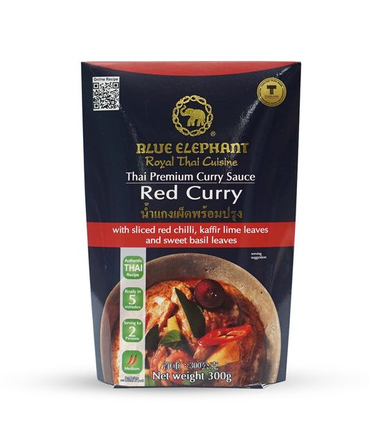 Blue Elephant Red Curry Sauce 300g/藍大象牌紅咖哩醬300g
