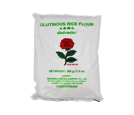 Rose Brand Glutinous Rice Flou 500g/玫瑰 水磨糯米粉 500g