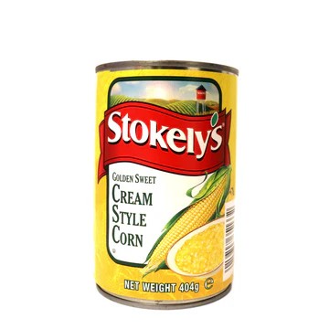 STOKELY Cream Style Corn 404g/玉米茸 404g