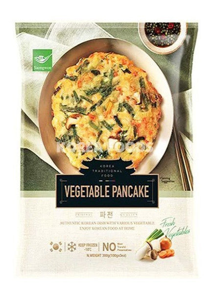 Saongwon Vegetable Pancake 300g/蔬菜煎餅 (100g x 3)