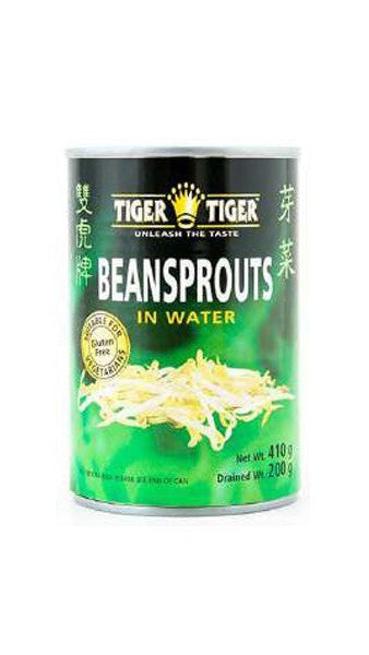Tiger Tiger - Beansprouts in water 410g/ 雙虎 芽菜 410g